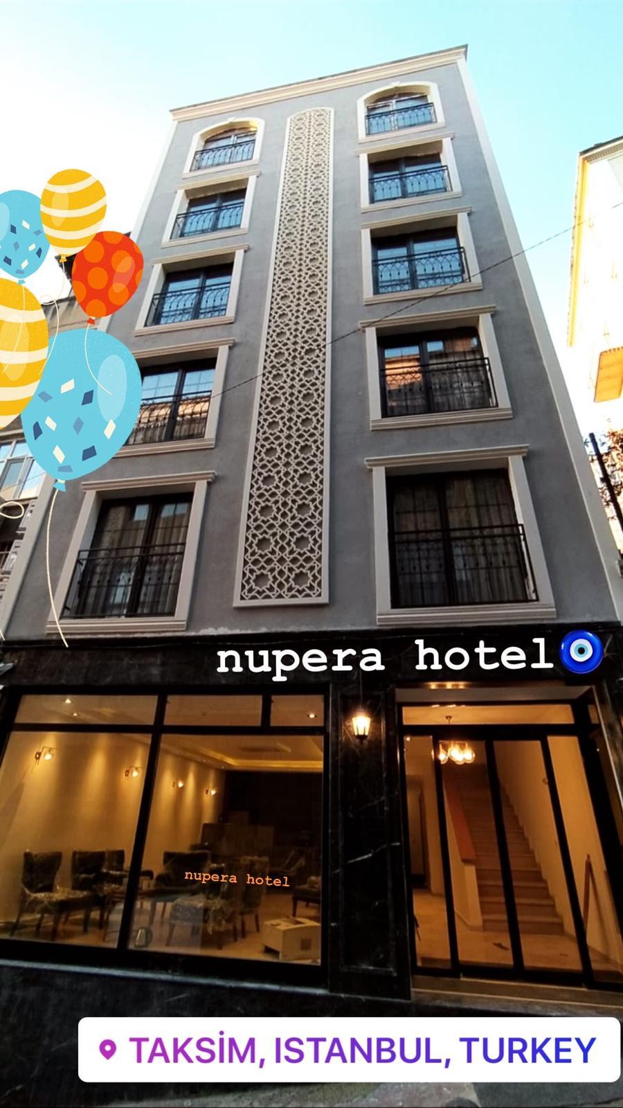 Nupera Hotel İstanbul Dış mekan fotoğraf